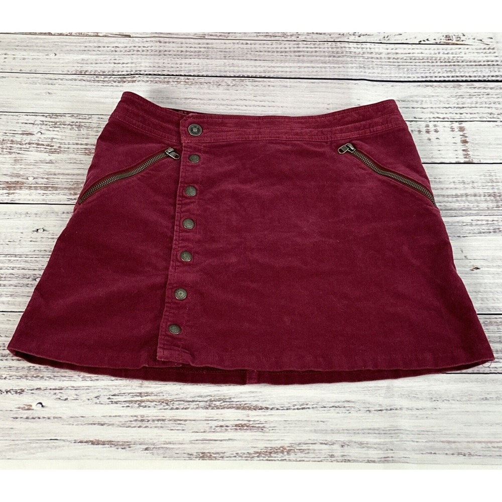 Kuhl Womens Corduroy Short Mini Outdoor Skirt size 4